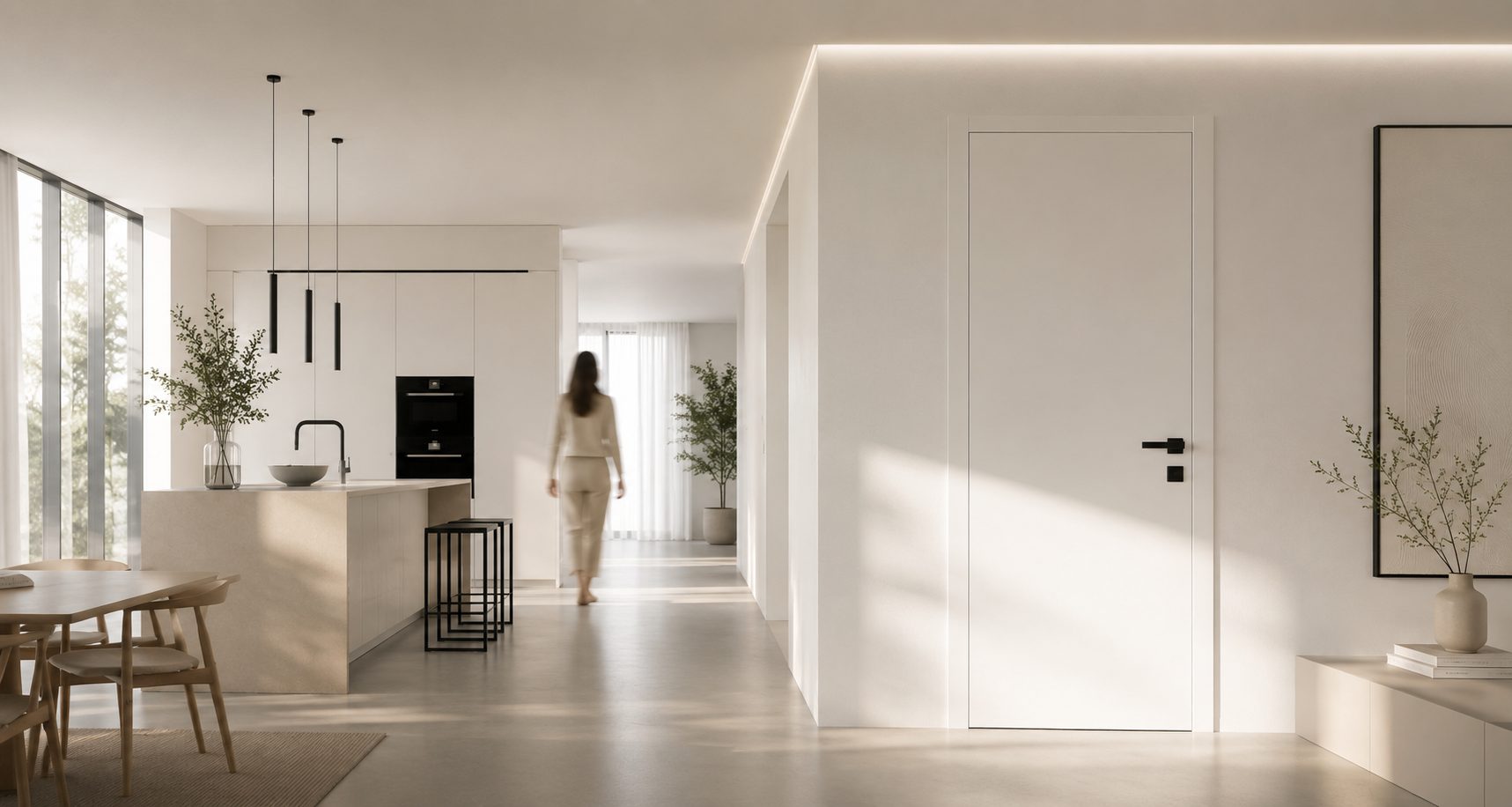 Lacquered doors