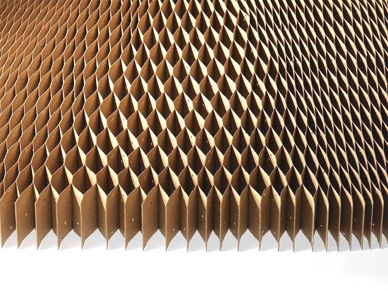 Paper honeycomb core